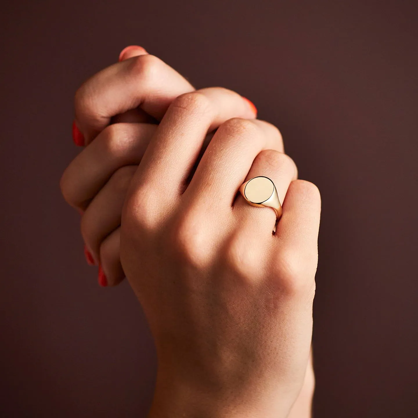 英国製 9ct JAC オックスフォードシグネットリング Oxford Court Signet Ring | Rebus Signet Rings