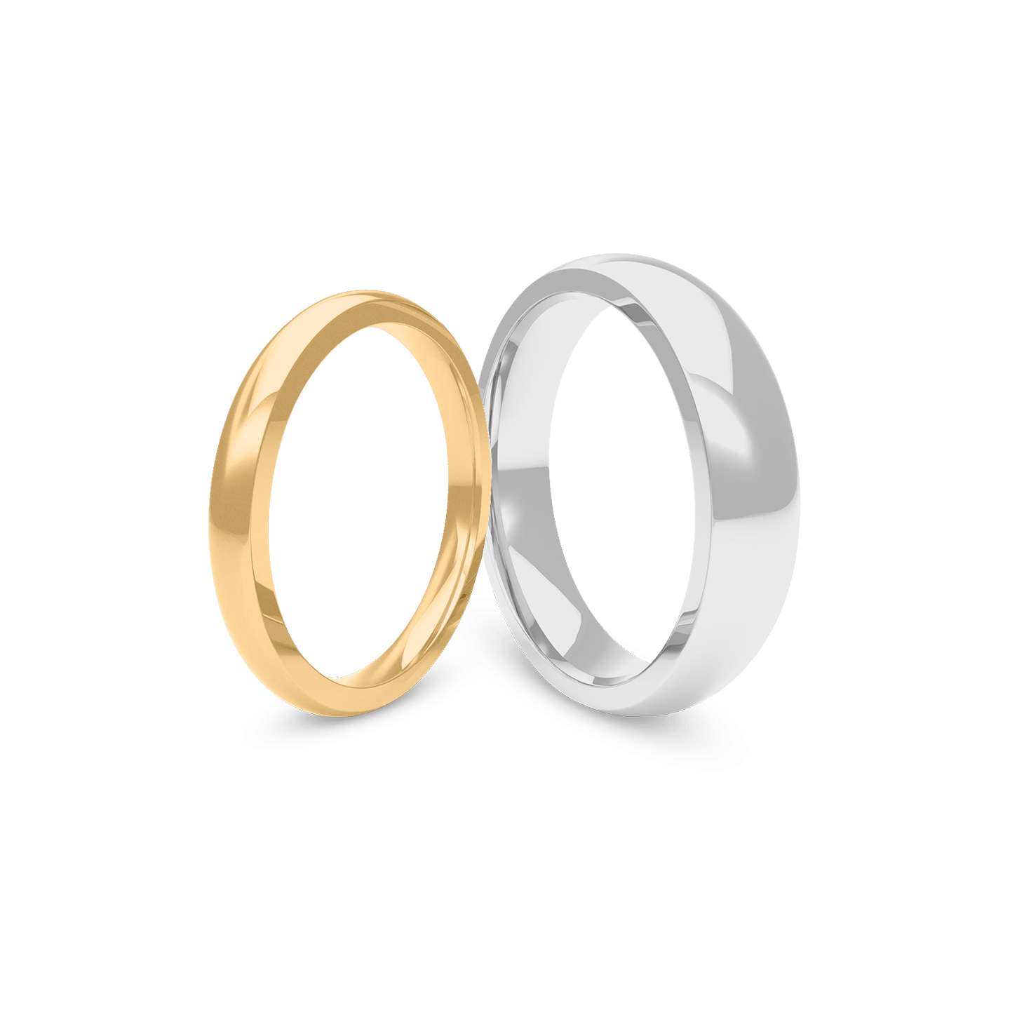 Court Profile Wedding Ring