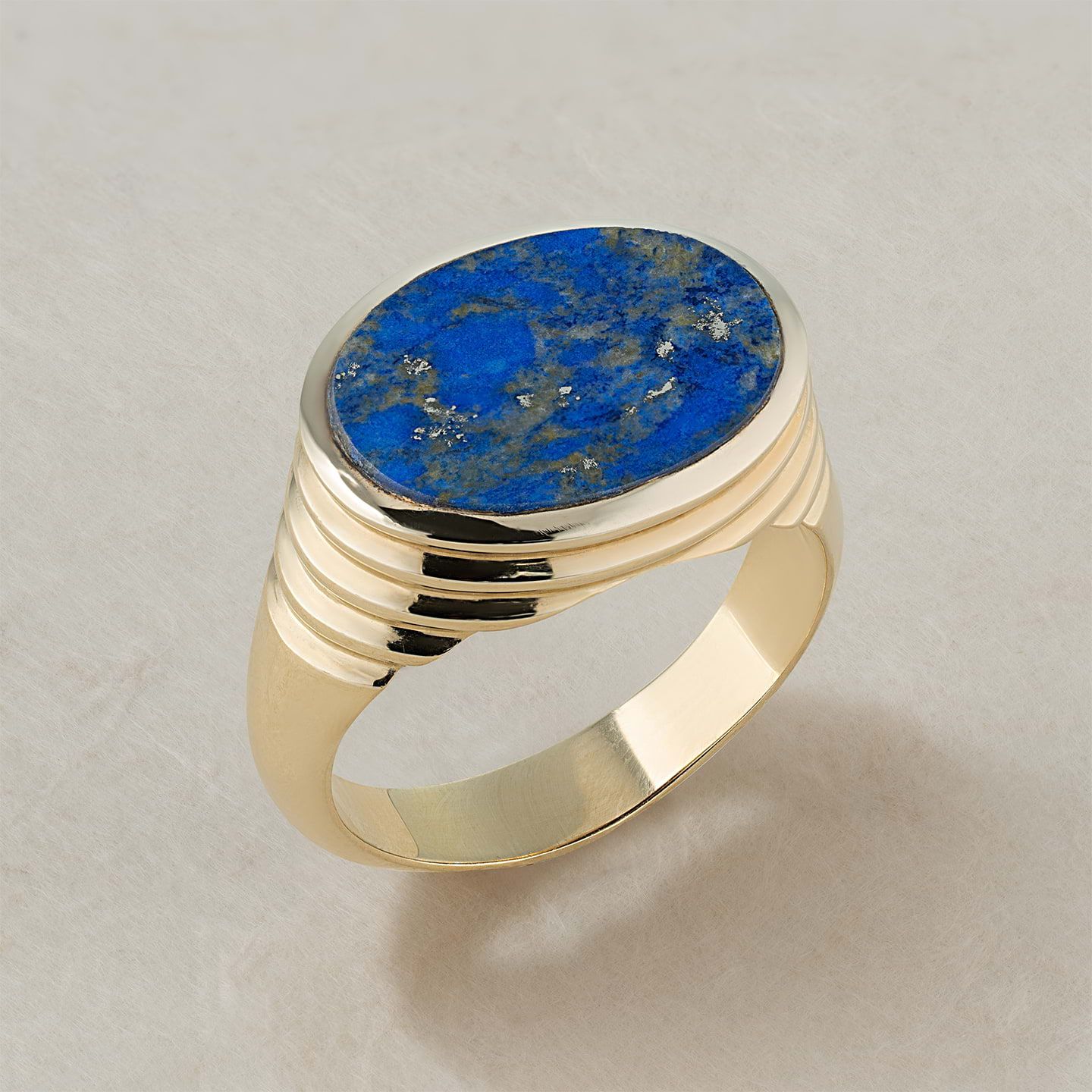 Stone Set Nova Signet Ring