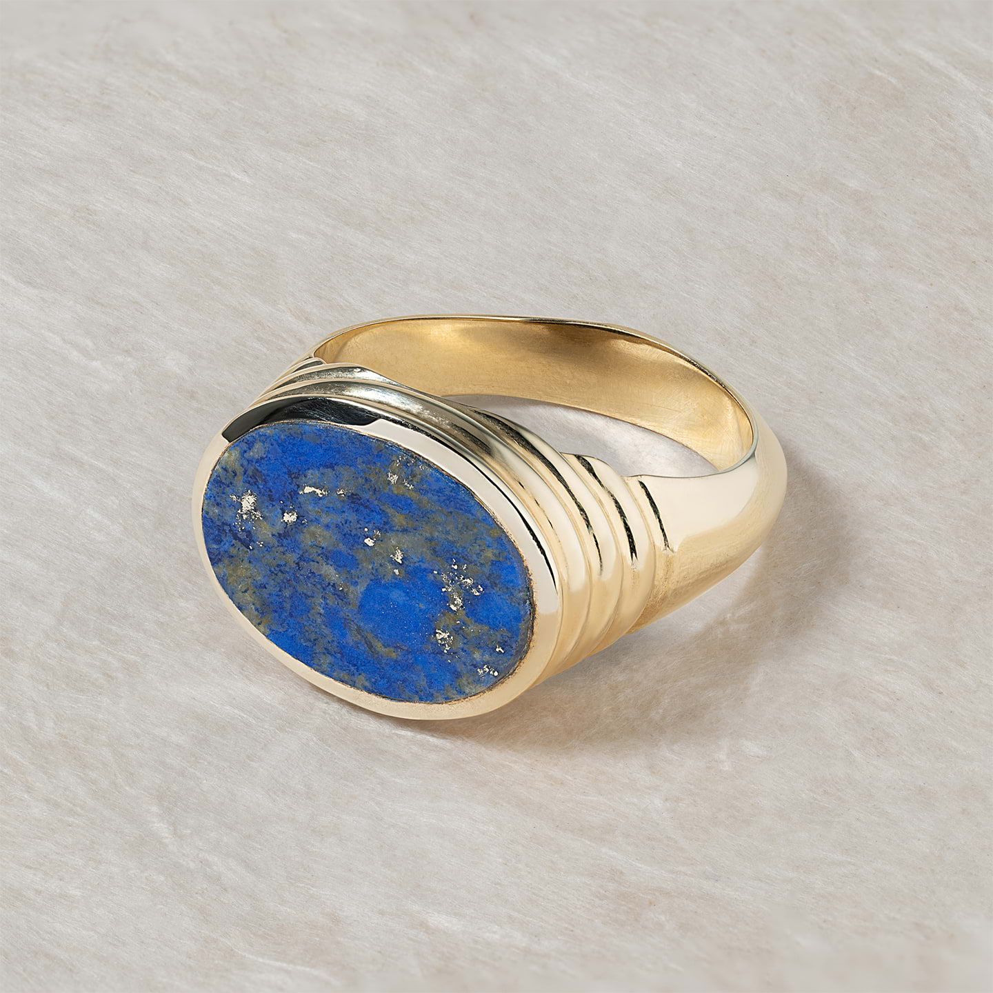 Stone Set Nova Signet Ring
