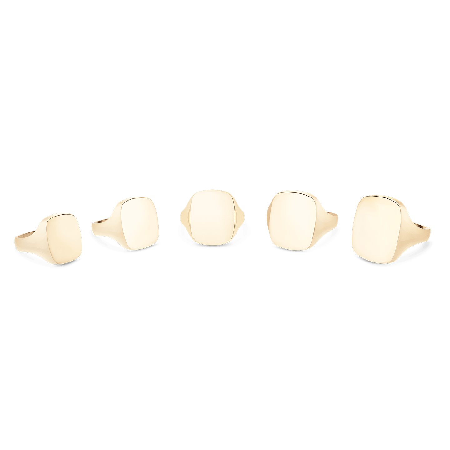 Cushion Court Signet Ring