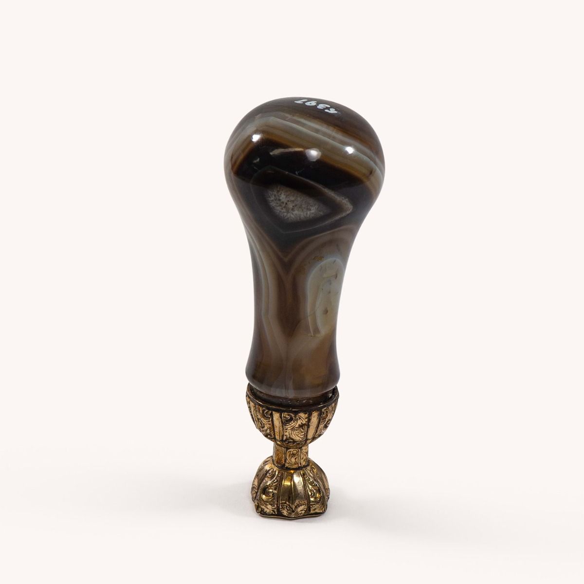 Desk Seal | Brown Agate & Bloodstone Desk Seal