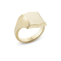 Shield Pavise Signet Ring